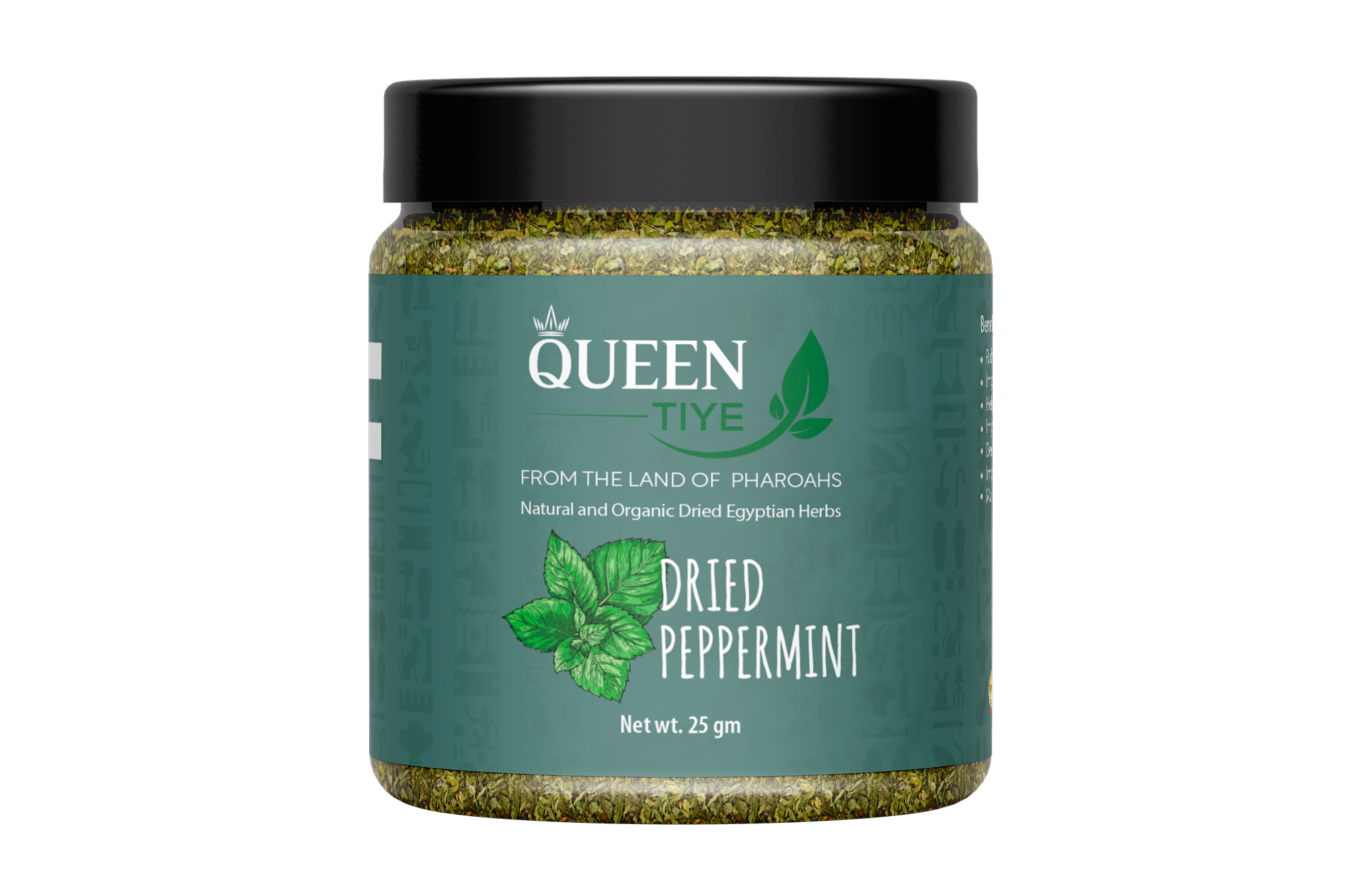 Organic Dried Peppermint (25 gm)