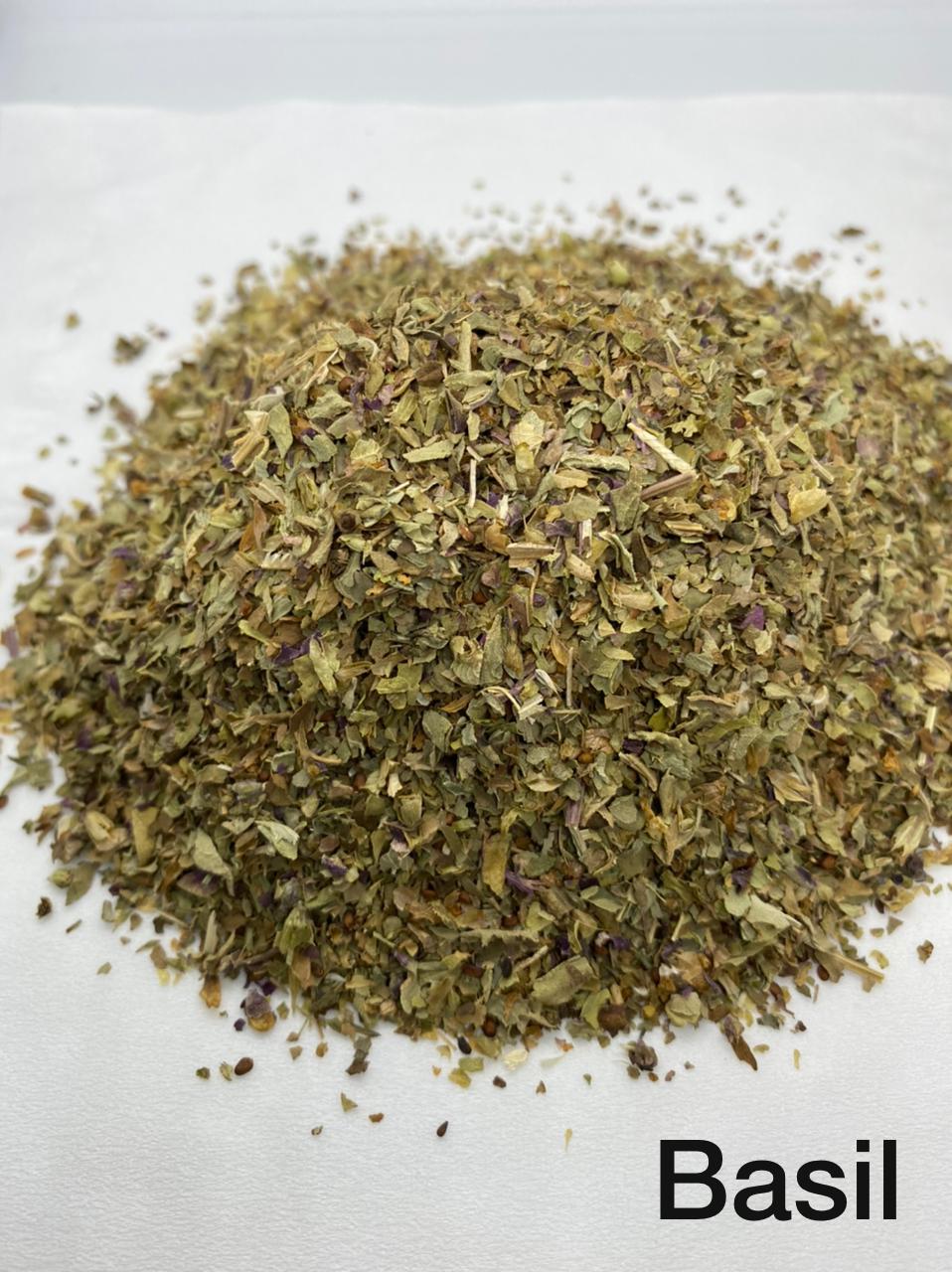 Dried Basil (In Bulk 25 kg or packed 25 gm)