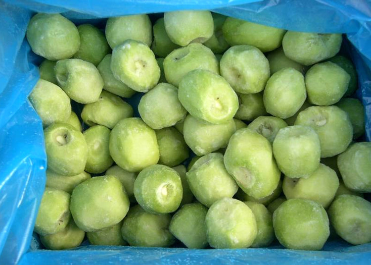 Frozen Peeled Kiwi Green 1*10 KG Carton or as the clients requirements