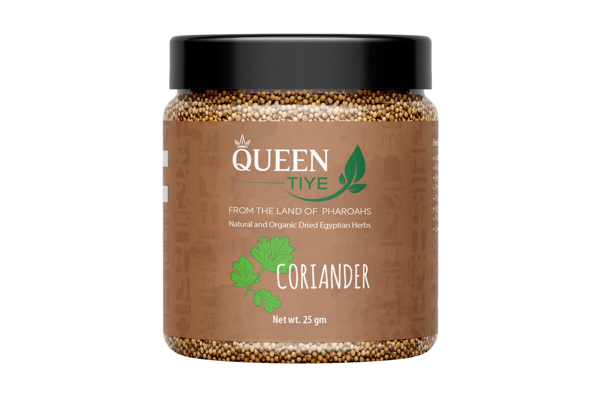 Organic Coriander Herbs Jar (Wholesale) 25 gm