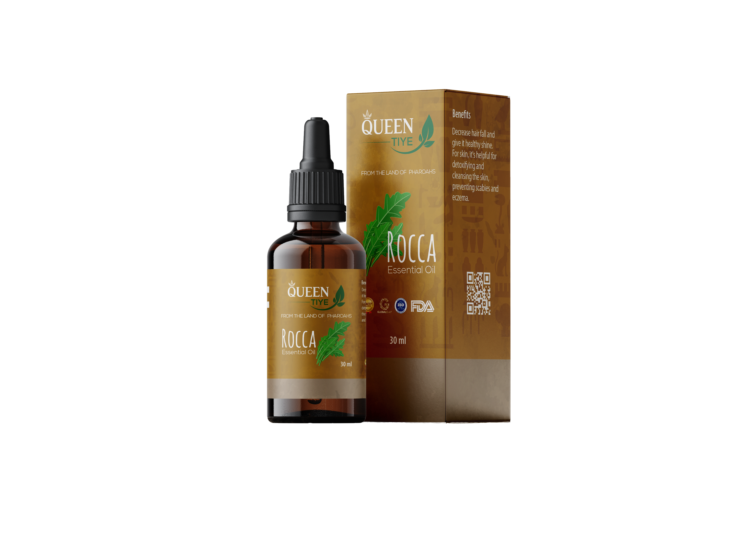 Organic Rocca Rocca Oil (Wholesale) 30 ml – Queen Tiye