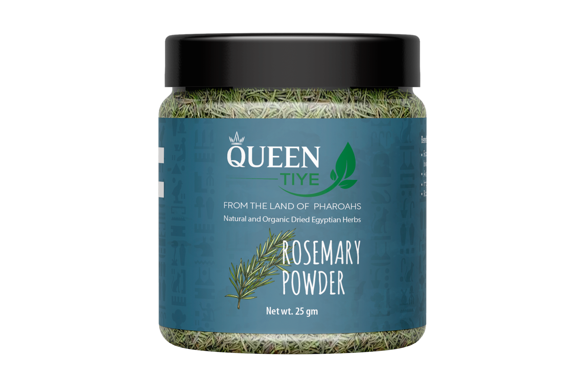 Organic Rosemary Powder Shaking Jar (25 gm)