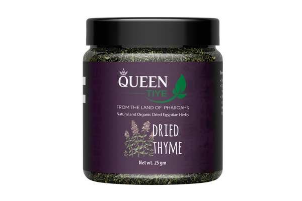 Pot d'herbes séchées au thym biologique (vente en gros) 25 g
